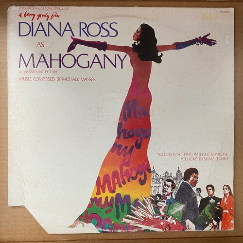 Виниловая Пластинка Michael Masser- Mahogany ( Vocals – Diana Ross ) 1975 USA LP виниловые пластинки motown diana ross diana ross lp