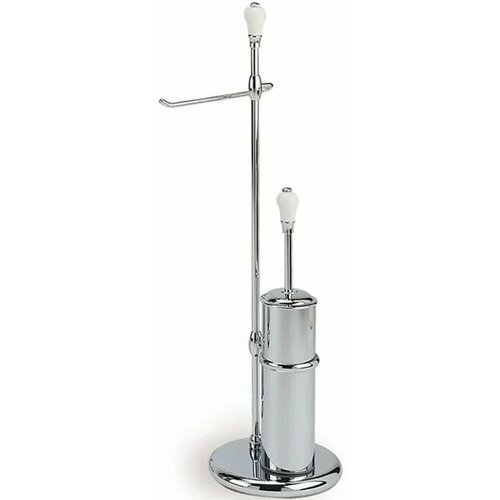 Комплект для туалета Stil Haus Nemi N20(39) напольный, хром/белый