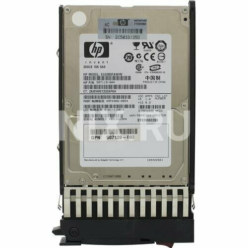 Жесткий диск Hpe EG0300FAWHV 8711₽