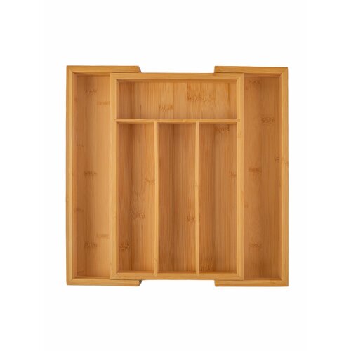Лоток для столовых приборов ATTRIBUTE GADGET BAMBOO TOUCH раздвижной 235-355х35х45см 1587₽