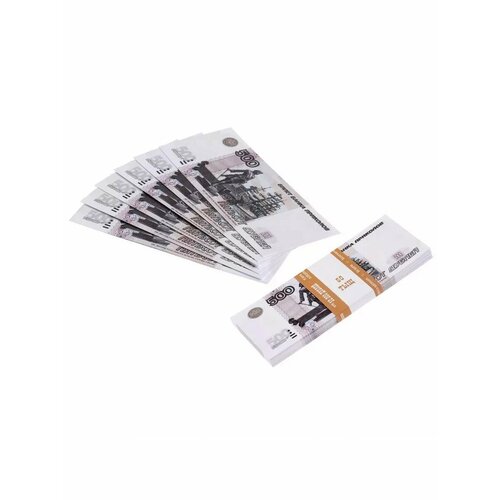 Пачка купюр 500 рублей 492₽