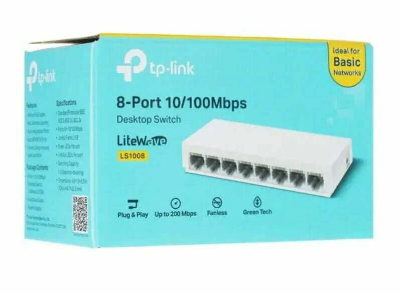 Коммутатор TP-LINK LS1008