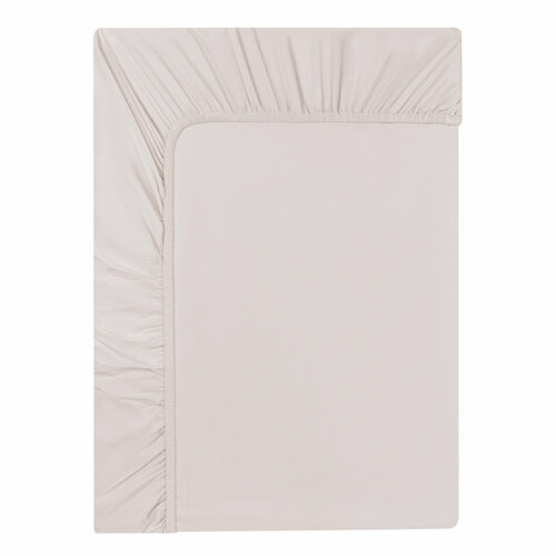 BY COLLECTION Простыня на резинке 180х200х25см 100 хлопок пудровый 3473₽