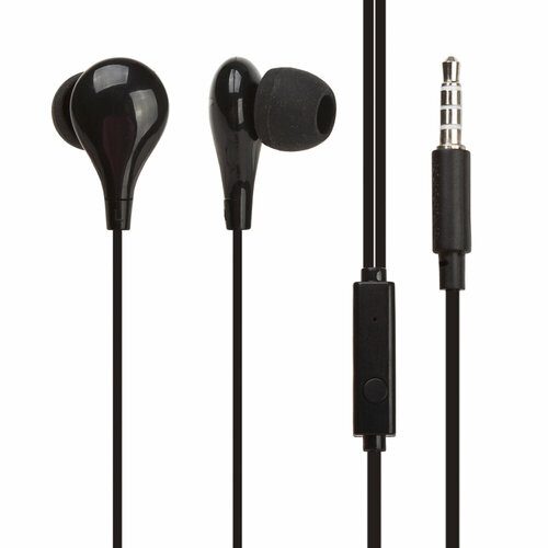 Гарнитура BOROFONE BM24 Milo 35 мм внутриканальная 12м черный 500₽