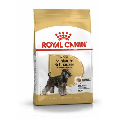 Royal Canin Miniature Schnauzer Adult корм для собак породы миниатюрный шнауцер старше 10 месяцев - 3 кг