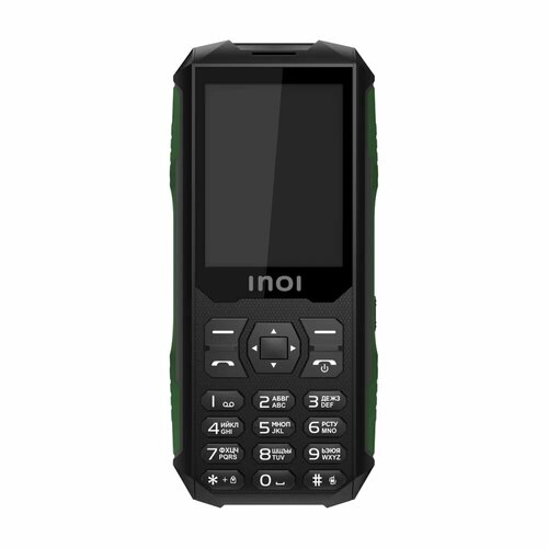 Мобильный кнопочный телефон INOI 300 Savanna Black Green 2065₽