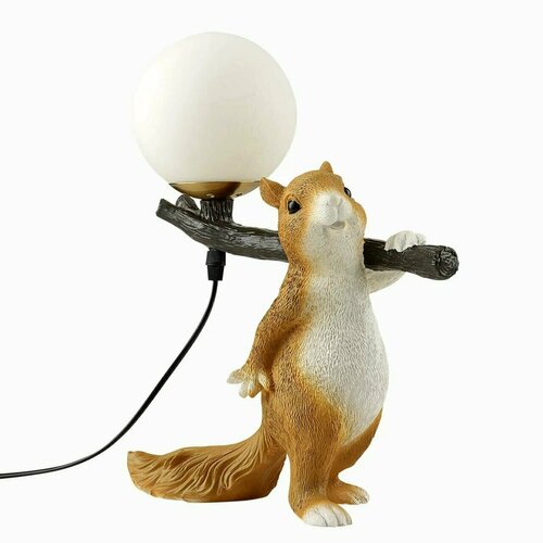 фото Лампа настольная | lumion | squirrel | 6522/1t | g9 | ip20 | разноцветный | резин |