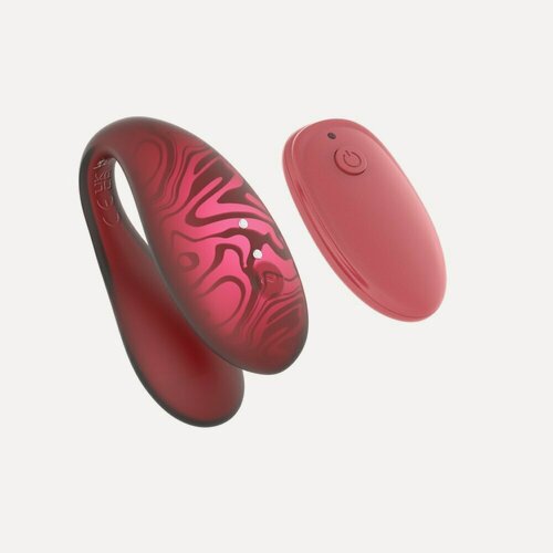 Изображение товара Вибромассажер парный TWEEN+ Red, с управлением через приложение