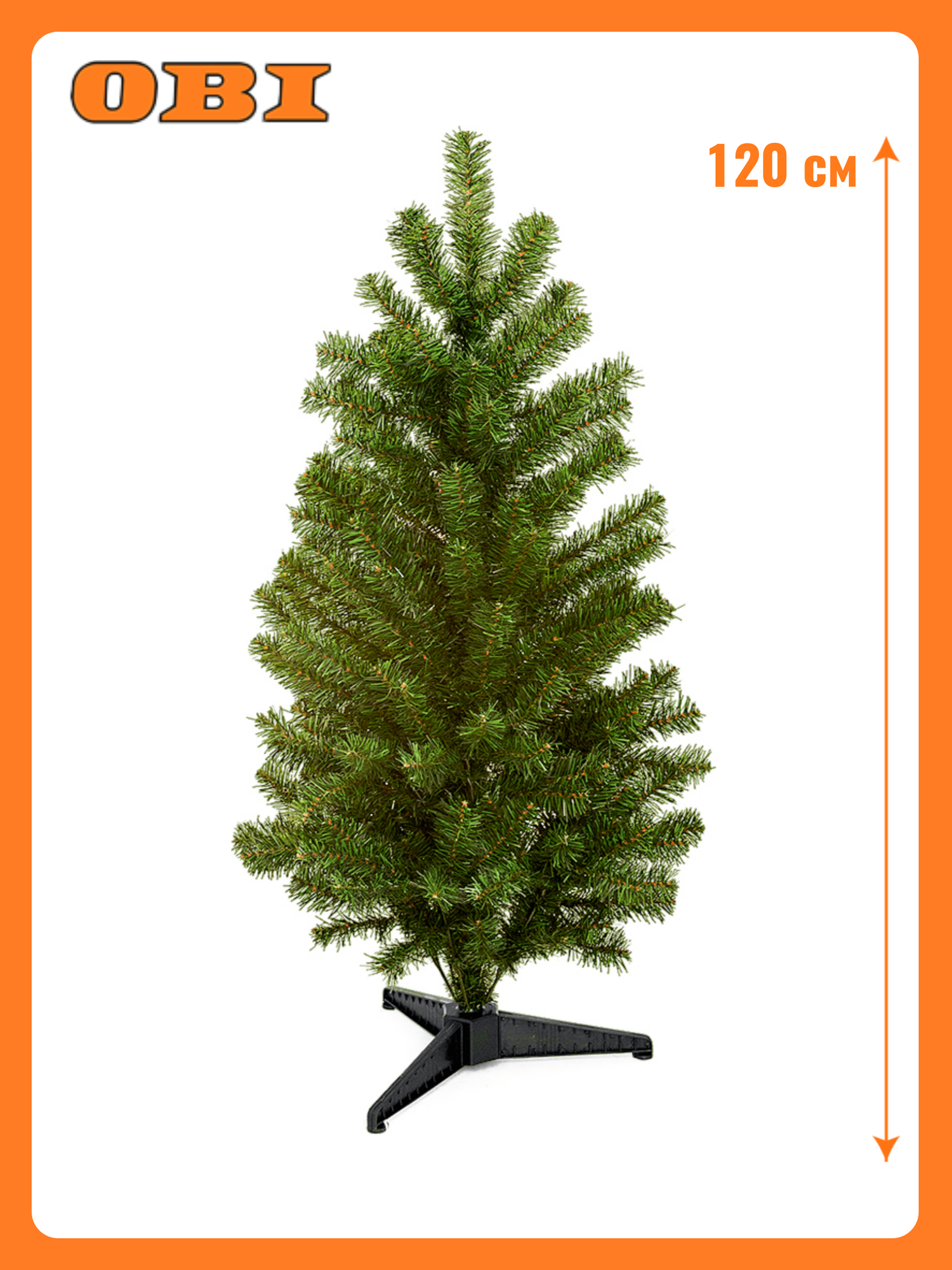 Искусственная ель новогодняя Euromate 120 см