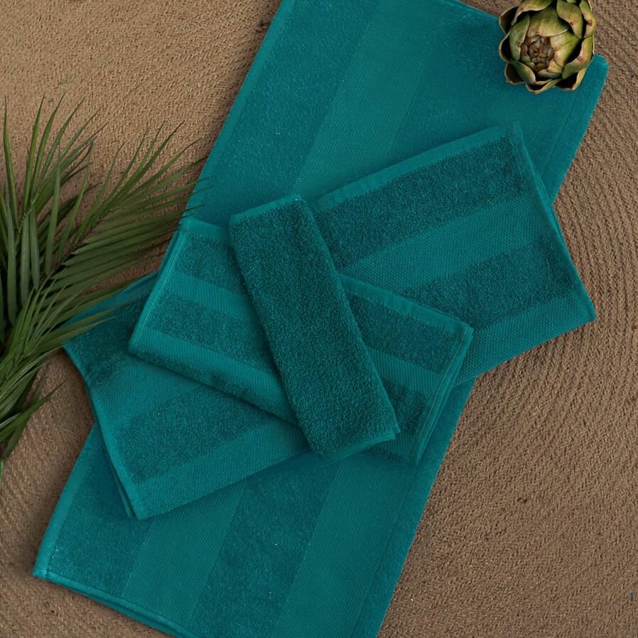 Полотенце для рук Конфетти морская волна махровое хлопок 30х60см Василиса