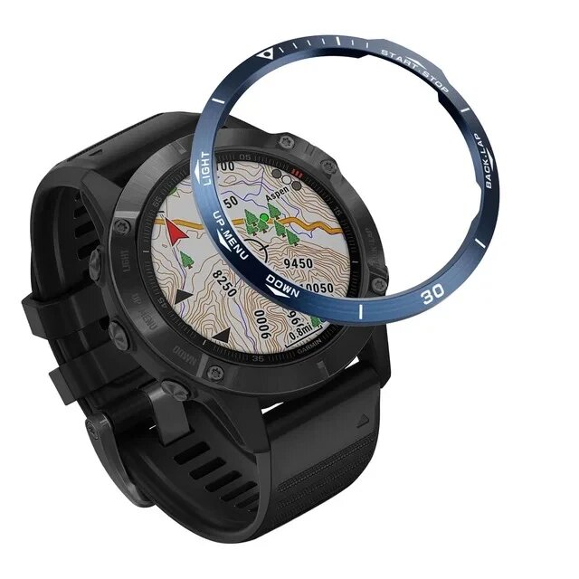 Металлический бампер для Garmin Fenix 7 7X 6 6X Pro 5 5X Plus