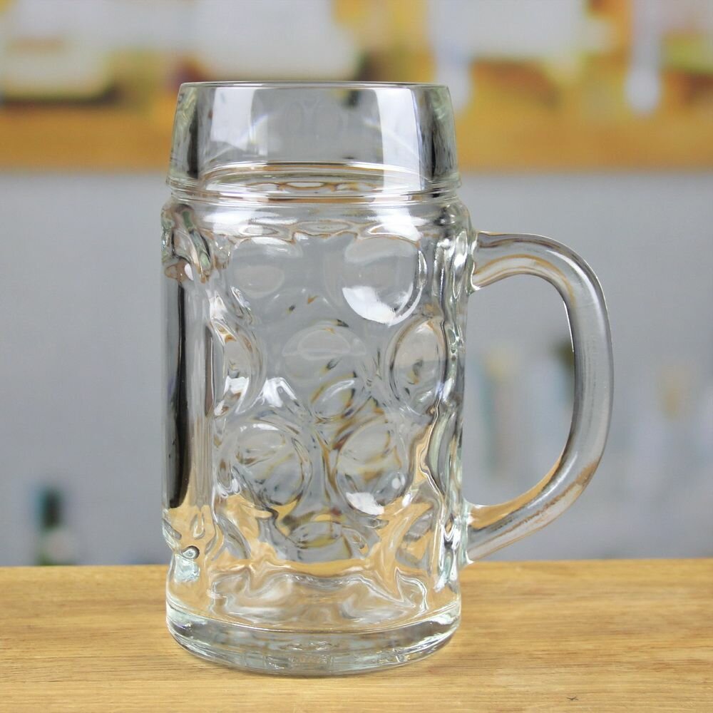 Кружка для пива "Дон"; стекло; 0,5л. — фото 1