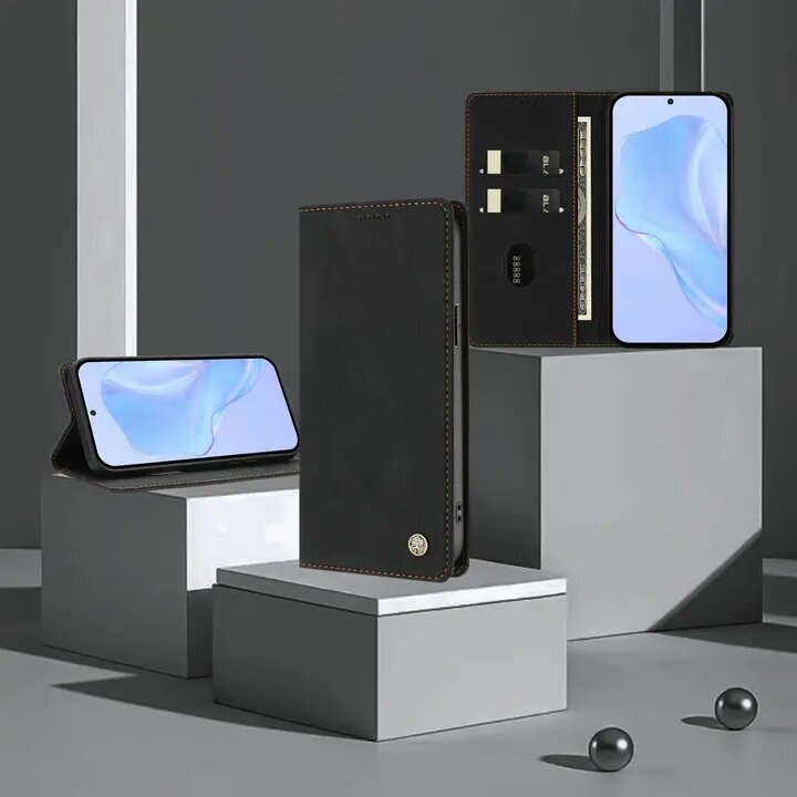 Чехол-флип RFID из кожи с магнитной застежкой для OnePlus 15R, 15T, 15 5G, OnePlus Nord 6, 5, 13R, 12. чехол-бумажник для OnePlus 15R, 13R, 12