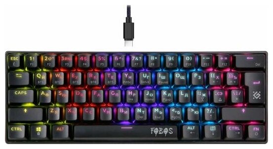 Клавиатура Defender Fobos GK-011 45011