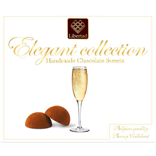 Набор конфет Libertad  Elegant collection Трюфели со вкусом шампанского,  120 г