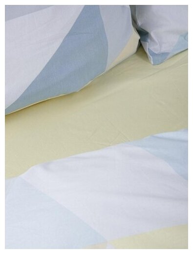 Комплект постельного белья Luisa de Rizzo, Доминго, поплин, 1.5-спальный, наволочки 70х70, 100% хлопок, премиум упаковка - фотография № 5