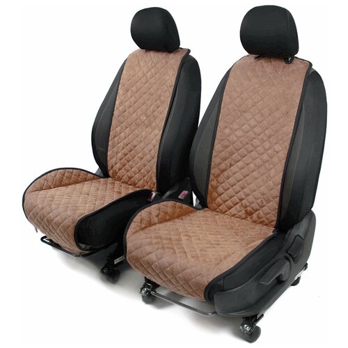Накидки на передние сидения автомобиля из алькантары