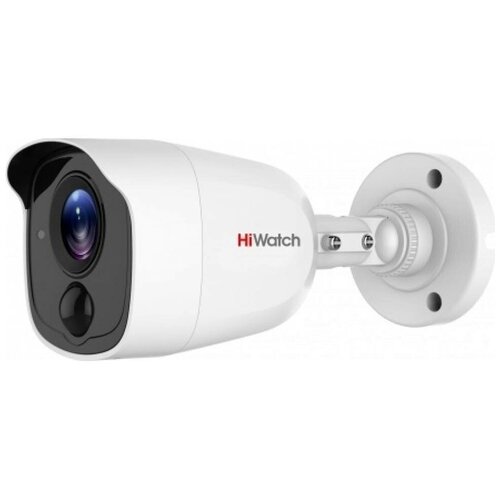 Камера видеонаблюдения аналоговая HiWatch DS-T510(B) (2.8 mm) 2.8-2.8мм HD-TVI цветная корпус: белый
