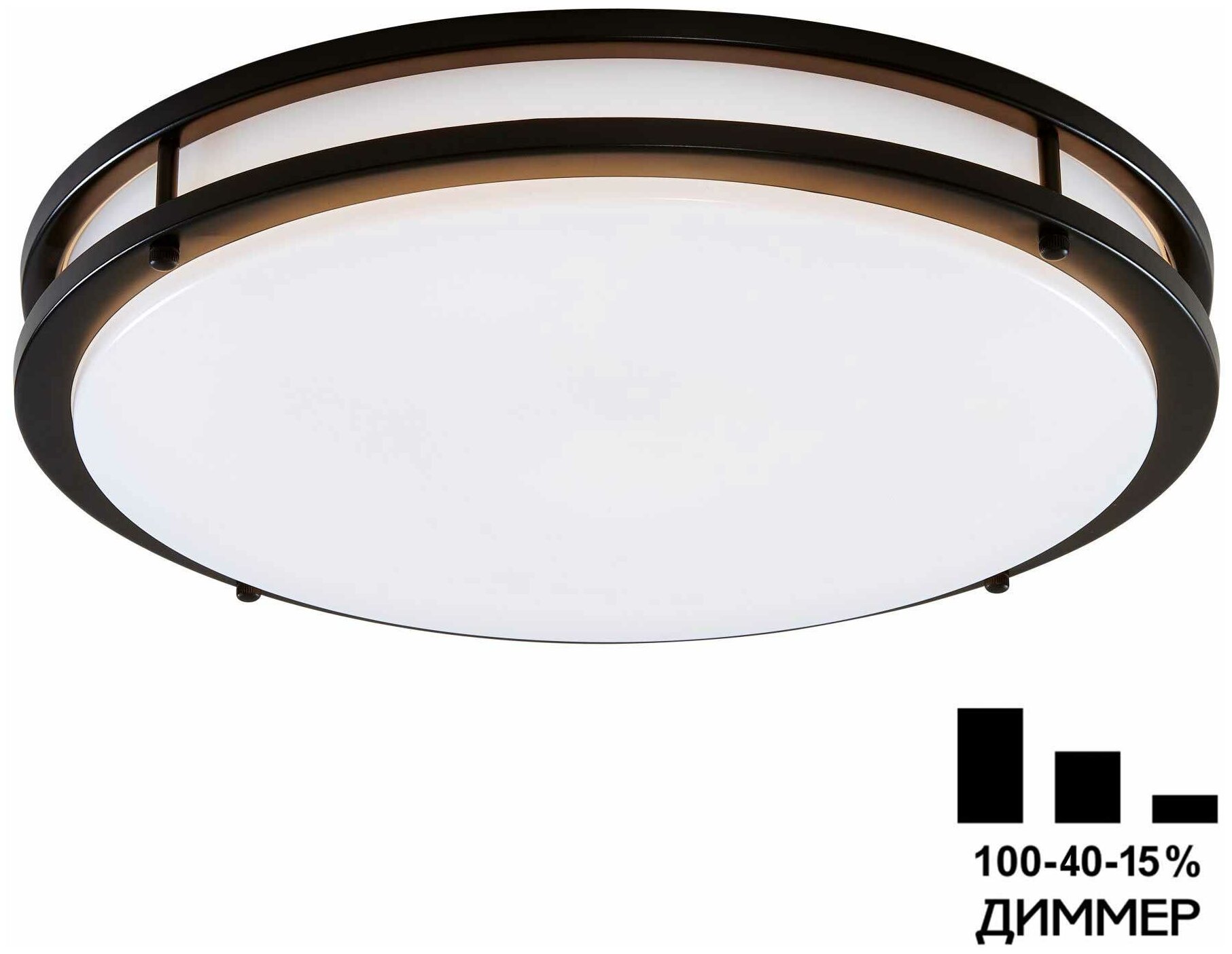 Citilux Бостон CL709501N LED Люстра с диммером Хром Матовый