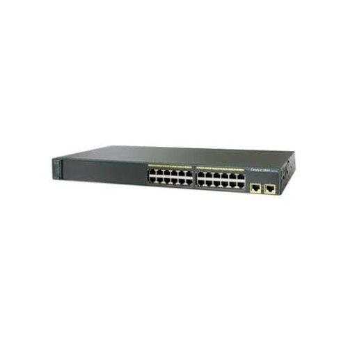 Коммутатор CISCO WS-C2960-24TT-L коммутатор cisco slm224gt eu 24 портовый fast ethernet