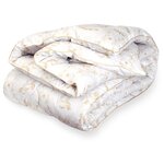 Одеяло Эльф 1,5 спальный 140x205 см, Зимнее, с наполнителем Верблюжья шерсть - изображение
