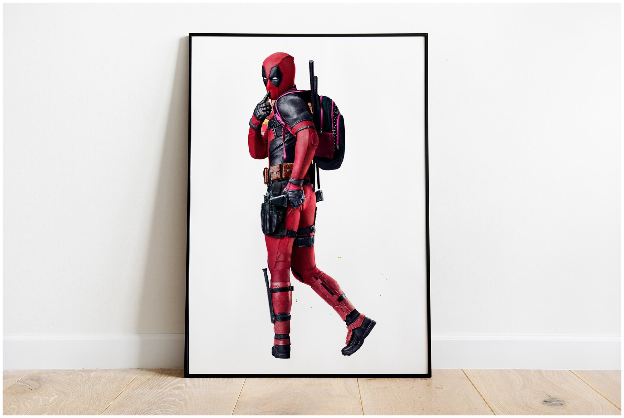 Плакат "Deadpool / Дэдпул" / Формат А3+ (33х48 см) / Постер для интерьера / Без рамы