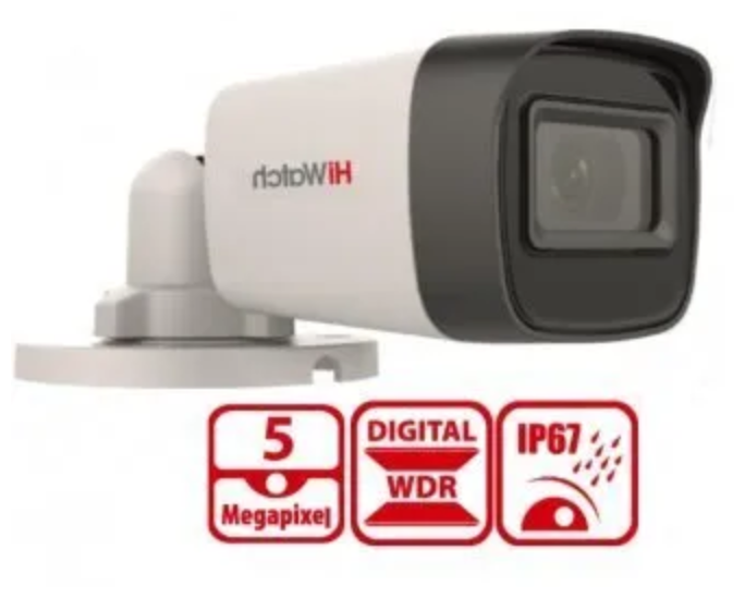 HiWatch DS-I650M (2.8 mm) 6Мп уличная цилиндрическая IP-камера с EXIR-подсветкой до 30м и встроенным микрофоном; - фотография № 6