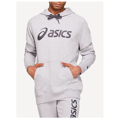 Худи ASICS, размер M, серый, белый