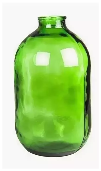 Бутыль для гидрозатвора стеклянная 10 л для вина, для самогона, для брожения/ банка зелёного стекла - фотография № 8
