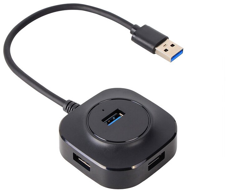 Кабель-концентратор USB3.0----4 USB3.0 +microUSB 0.3m VCOM (DH307)