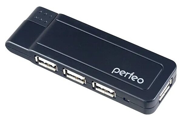 USB HUB Perfeo PF-VI-H021 4 порта черный 79900₽