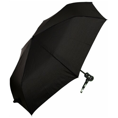 Мужской складной зонт Popular Umbrella автомат 2604/черный