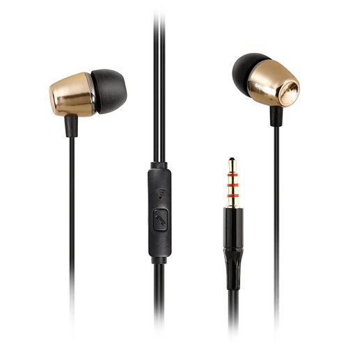 Внутриканальная гарнитура Smartbuy P пульт управления микрофон чернаясеребряная 9900₽