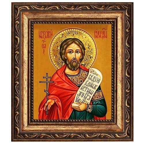 Назарий Римлянин Медиоланский Святой мученик. Икона на холсте.