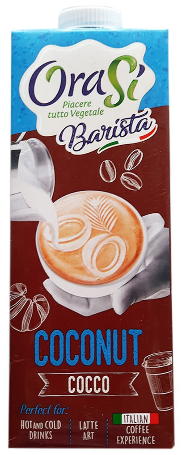 OraSi Barista Coconut Напиток растительный (кокосовое молоко), 1л - фотография № 4