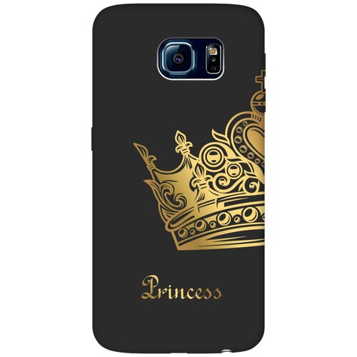 Матовый чехол True Princess для Samsung Galaxy S6 / Самсунг С6 с 3D эффектом черный матовый чехол climbing w для samsung galaxy s6 самсунг с6 с 3d эффектом черный