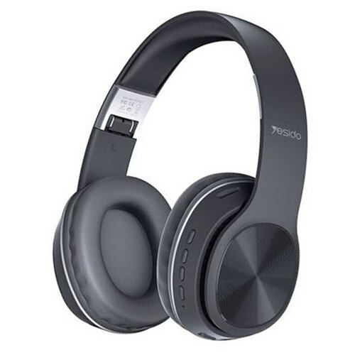 Наушники полноразмерные Yesido EP01 беспроводные bluetooth 50 цвет чёрный 171700₽