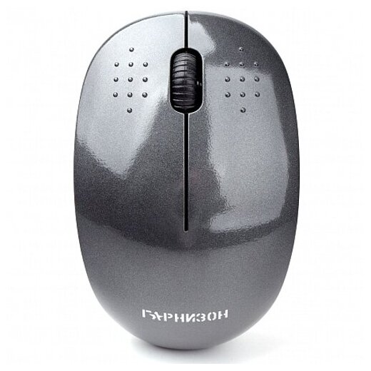 Мышь беспроводная Гарнизон GMW-440-1 серый 1000 DPI 2 кн колесо-кнопка