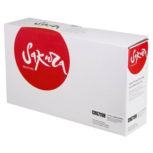 Картридж Sakura SACRG719H совместимый (Canon 719H - 3480B002) 6400 стр, черный картридж c 719 для принтера кэнон canon lbp 6300 lbp 6650 lbp 6670 lbp 6680