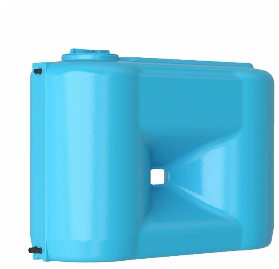 Бак для воды Акватек Combi W-1100 BW (сине-белый) с поплавком гигиеничный - фотография № 1