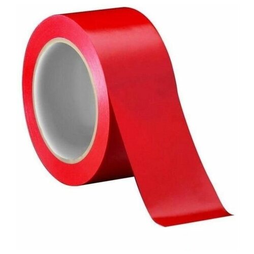 SOFMIX Лента для разметки стандарт красная 50мм*33м 400202