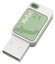 USB флешка Netac UA31 128Gb white/green USB 3.2 (NT03UA31N-128G-3...