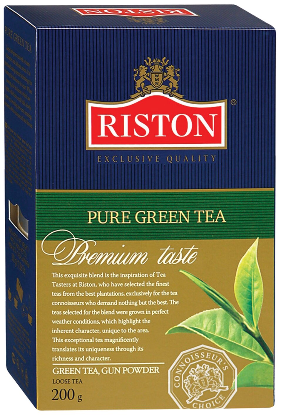 Чай зеленый Riston Pure green, 200 г - фотография № 2