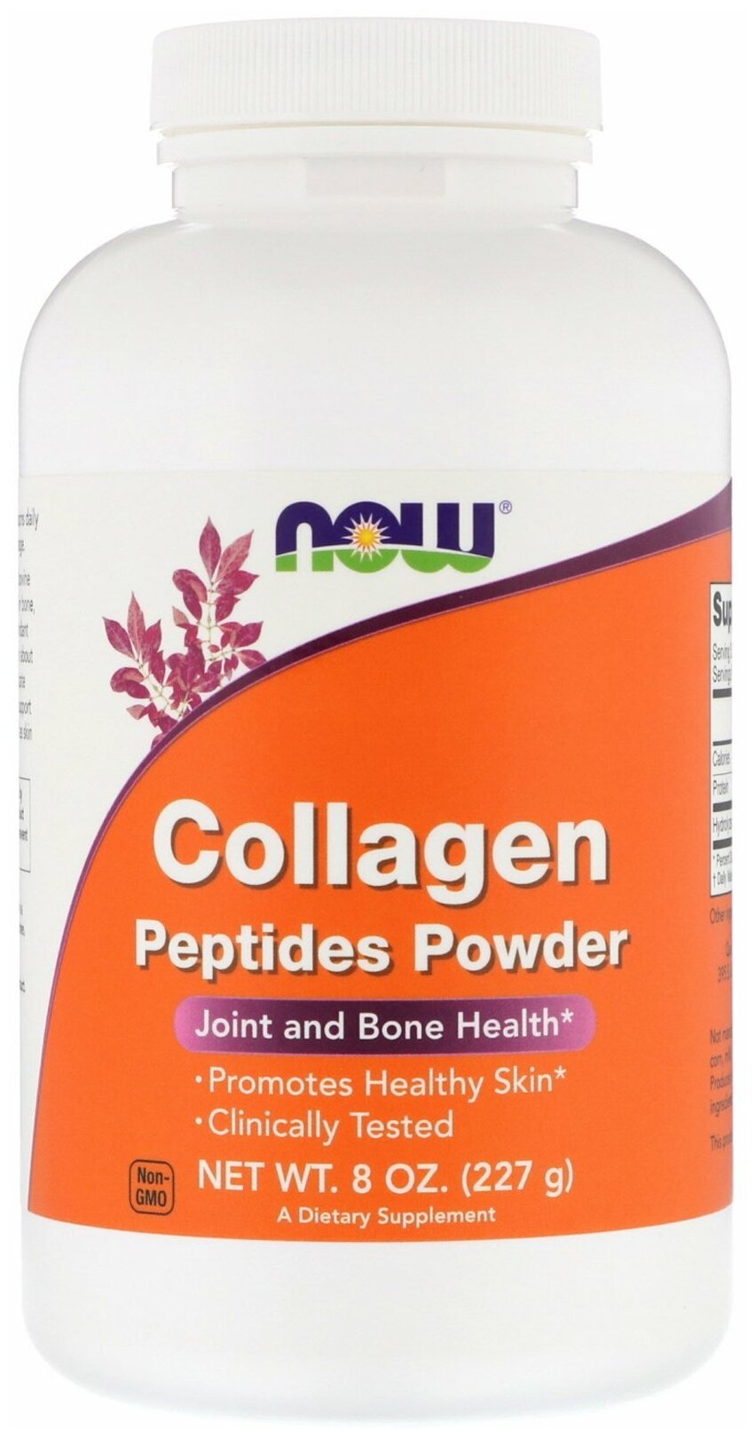 NOW Collagen Peptides Powder, 227 г