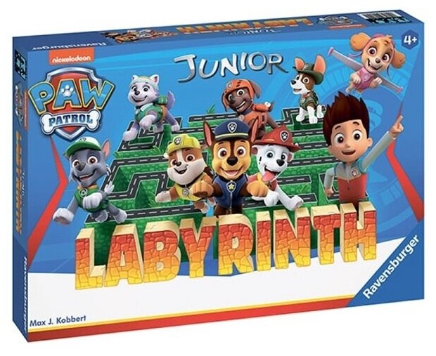 Настольная игра Ravensburger Лабиринт Джуниор. Щенячий патруль (Labyrinth Junior Paw Control)