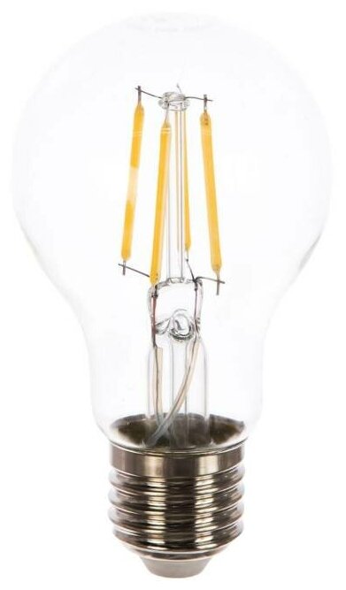 Лампочка светодиодная шар E27/A60 7Вт 760Лм белый нейтральный 4000К, 25570 - фотография № 2
