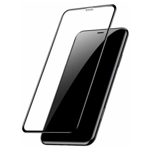 Защитное стекло BOROFONE Elephant для iPhone 12 mini 2.5D, 0.33 мм с черной рамкой