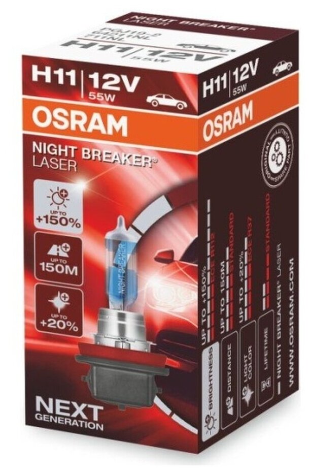 Osram Night Breaker Laser H11 - 64211NL