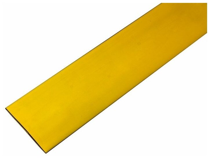 Трубка термоусаживаемая ТУТ нг 35,0/17,5мм, желтая, упаковка 10 шт. по 1м REXANT - фотография № 1