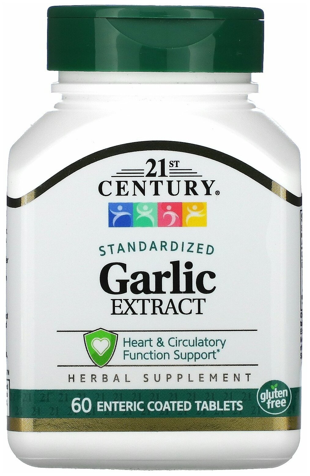 21st Century Garlic Extract (Экстракт чеснока) 60 таблеток